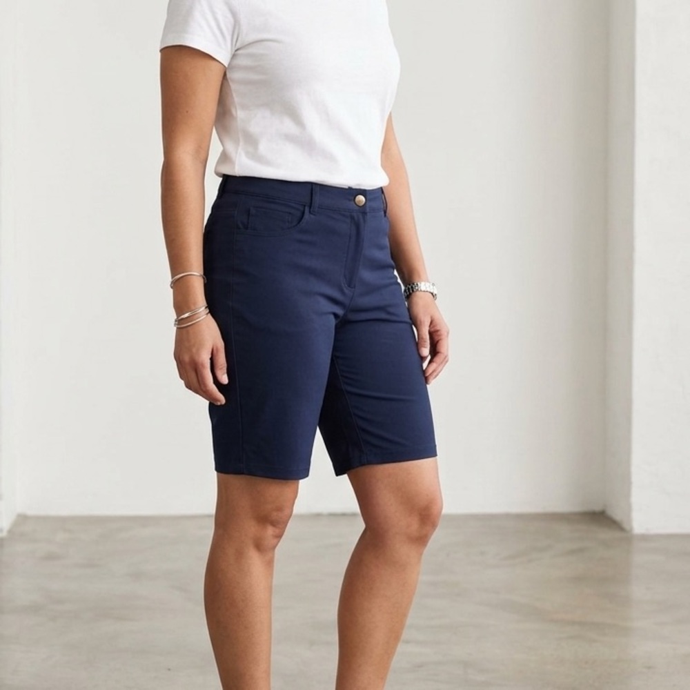 Classic Navy Women's Bermuda Shorts